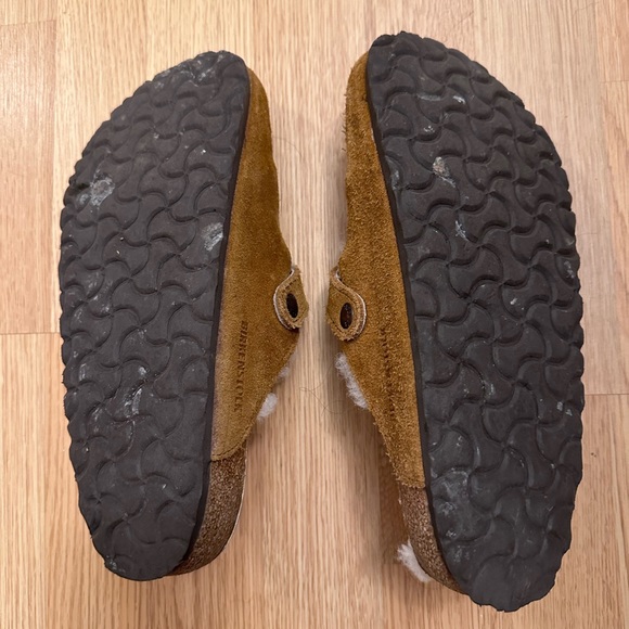 Birkenstock Boston Shearling Clog in Mink, 38 - Picture 2 of 3
